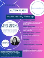 Autism Class – Teacher Planning Workshop 